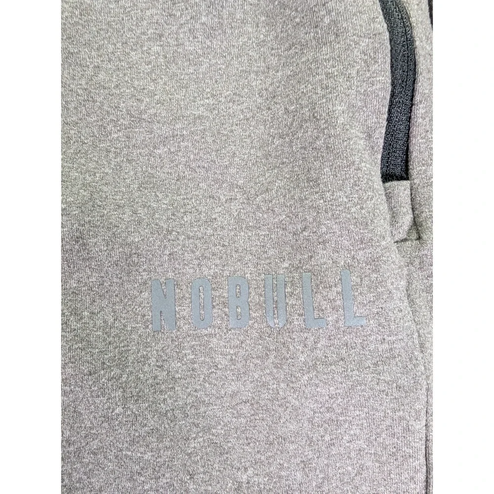 NOBULL Mens Training Joggers Gray Heather Athletic Sweatpants Size Medium